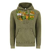 Vintage Olive cactus coffee cups Vintage Hoodie - texasbilliewilder