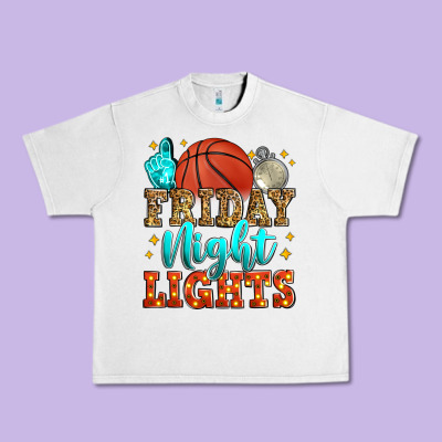 Friday Night Lights Basketball Urban Heavy Tee Designed By Zillion Design Studio