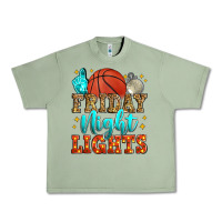Oil Green friday night lights basketball Urban Heavy Tee - Zillion Design Studio