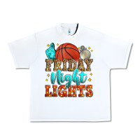 White friday night lights basketball Urban Heavy Tee - Zillion Design Studio