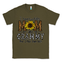 Army Green i have two titles mom and grmmh and i rock them both Classic Tee - CowhideDigitalArt