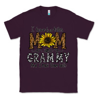 Plum i have two titles mom and grmmh and i rock them both Classic Tee - CowhideDigitalArt
