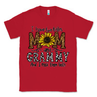 Red i have two titles mom and grmmh and i rock them both Classic Tee - CowhideDigitalArt