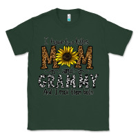 Sports Green i have two titles mom and grmmh and i rock them both Classic Tee - CowhideDigitalArt