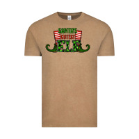 Vintage Coffee santa's cutest elf christmas Vintage Tee - RanaPortraitStore