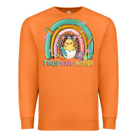 Carrot teach love inspire rainbow Premium Sweatshirt - MaliasSmallBusiness