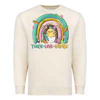 Sandshell teach love inspire rainbow Premium Sweatshirt - MaliasSmallBusiness