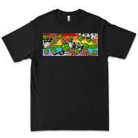 Black Western St. Patrick's Day Shamrock Rainbow Premium Tee - Artiststas