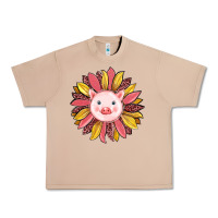 Burro pig sunflower Urban Heavy Tee - RanaPortraitStore