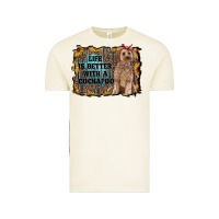 Vintage Arctic life is better with a cockapoo Vintage Tee - RanaPortraitStore
