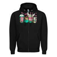 Black best mom ever mothers day coffee cups Zipper Hoodie - Jasminsmagicworld
