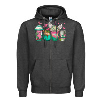 Charcoal Heather best mom ever mothers day coffee cups Zipper Hoodie - Jasminsmagicworld
