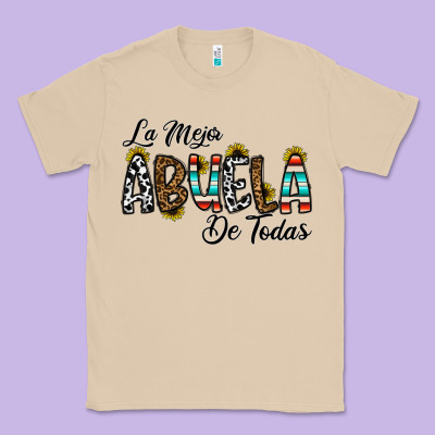 La Mejor Abuela De Todas Classic Tee Designed By Cowhidedigitalart