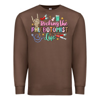 Chestnut rocking the phlebotomist life Premium Sweatshirt - MaliasSmallBusiness