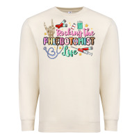 Sandshell rocking the phlebotomist life Premium Sweatshirt - MaliasSmallBusiness