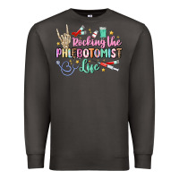 Smoke rocking the phlebotomist life Premium Sweatshirt - MaliasSmallBusiness
