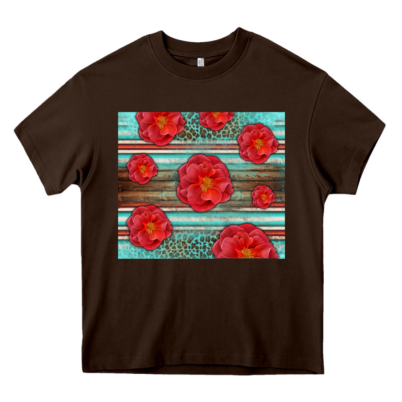 Western Roses Heavy Core Tee by LillyAllenDesigns | Teevron
