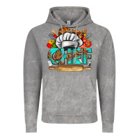 Cloud Rock chef Vintage Hoodie - texasbilliewilder