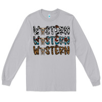 Moon Dust western western western Long Sleeve Tee - CowhideDigitalArt