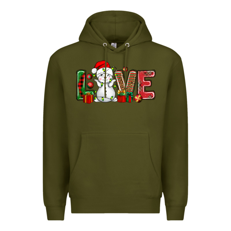 Love Snowman Bbs Premium Hoodie by BundleAndBundleShop | Teevron