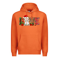 Carrot love snowman bbs Premium Hoodie - BundleAndBundleShop