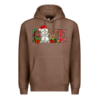 Chestnut love snowman bbs Premium Hoodie - BundleAndBundleShop