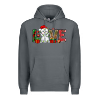 Rock love snowman bbs Premium Hoodie - BundleAndBundleShop