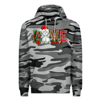 Slate Camo love snowman bbs Premium Hoodie - BundleAndBundleShop