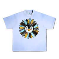Grape Ice penguin sunflower Urban Heavy Tee - RanaPortraitStore