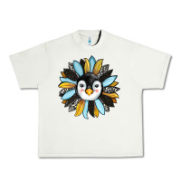 Pistachio penguin sunflower Urban Heavy Tee - RanaPortraitStore