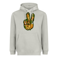 Moon Dust Pineapple Peace Sign Heavyweight Hoodie - Jasminsmagicworld