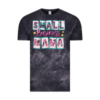 Cloud Black small business mama Vintage Tee - texasbilliewilder