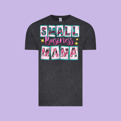 Small Business Mama Vintage Tee Designed By Texasbilliewilder