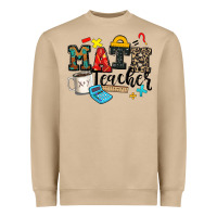 Mushroom math teacher Heavyweight Sweatshirt - Zillion Design Studio