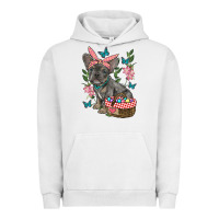 Pigment Lunar Rock easter french bulldog Urban Hoodie - RanaPortraitStore