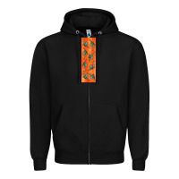 Black dinosaur brontosaurus pen wrap Zipper Hoodie - Artiststas