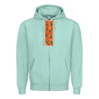 Seafoam dinosaur brontosaurus pen wrap Zipper Hoodie - Artiststas