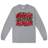 Heather Grey Sleigh Girl Sleigh Long Sleeve Tee - FaDigitalArtStudio