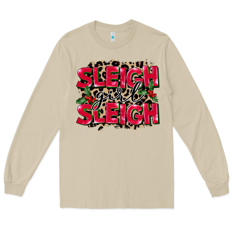 Sleigh Girl Sleigh Long Sleeve Tee by FaDigitalArtStudio | Teevron