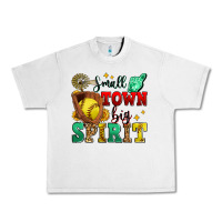 Lunar Rock small town big spirit softball Urban Heavy Tee - Zillion Design Studio