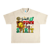 Sandshell small town big spirit softball Urban Heavy Tee - Zillion Design Studio