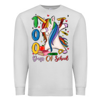 Dove Grey 100 days of school Premium Sweatshirt - MaliasSmallBusiness