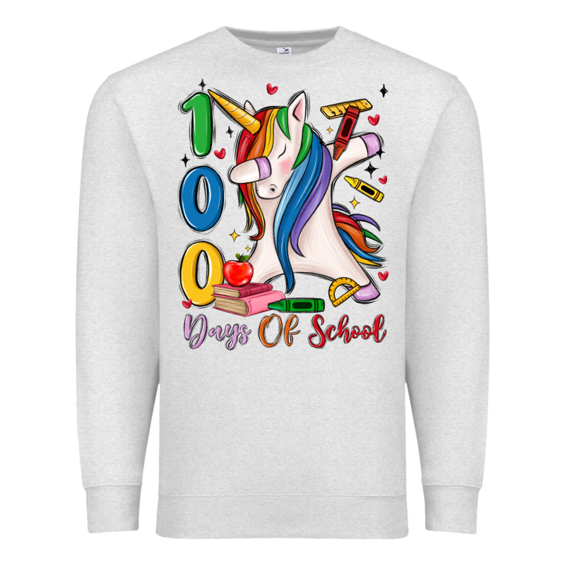100 Days Of School Premium Sweatshirt by MaliasSmallBusiness | Teevron