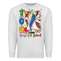 Oatmeal Heather 100 days of school Premium Sweatshirt - MaliasSmallBusiness