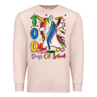 Pale Pink 100 days of school Premium Sweatshirt - MaliasSmallBusiness