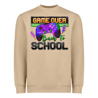 Mushroom game over back to school Heavyweight Sweatshirt - Zillion Design Studio