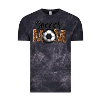 Cloud Black soccer mom Vintage Tee - texasbilliewilder