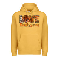 Mustard love thanksgiving with turkey bbs Premium Hoodie - BundleAndBundleShop