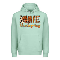 Seafoam love thanksgiving with turkey bbs Premium Hoodie - BundleAndBundleShop