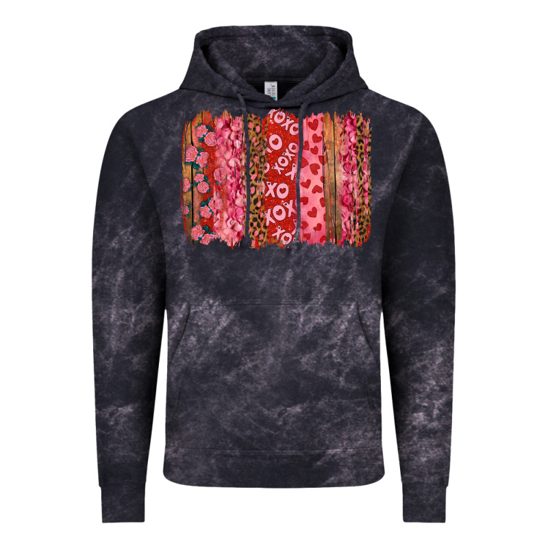 Valentine's Day Brushstrokes With Roses Vintage Hoodie by RanaPortraitStore | Teevron